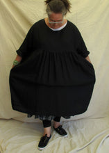 Load image into Gallery viewer, Anna Dress in Black Linen
