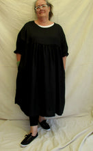 Load image into Gallery viewer, Anna Dress in Black Linen
