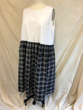 Load image into Gallery viewer, Jones Slip Skirt in Black and White Check
