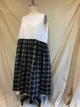 Load image into Gallery viewer, Jones Slip Skirt in Black and White Check
