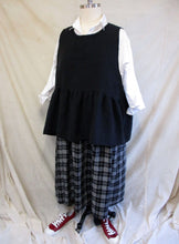 Load image into Gallery viewer, Jones Slip Skirt in Black and White Check
